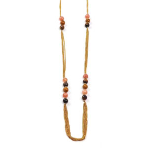 Κρεμαστό λαιμού HZM-K086 – Καφέ BAG TO BAG - sukki.gr
