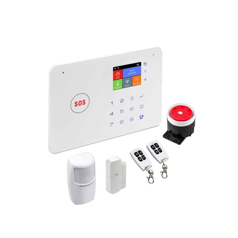 Wi-Fi + GSM Σύστημα Συναγερμού Ασφαλείας με Οθόνη Αφής & Τηλεχειριστήρια - Security alarm system - Image 3