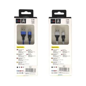 ANDOWL QY-W083 καλώδιο USB 2.4A 1m - USB cable - sukki.gr