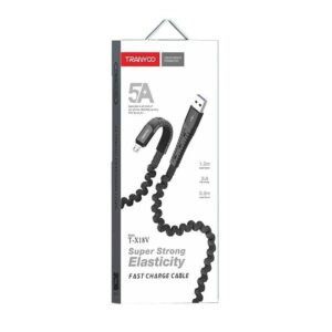 Καλώδιο φόρτισης micro USB ελαστικό 1.2m - Micro USB cable - sukki.gr