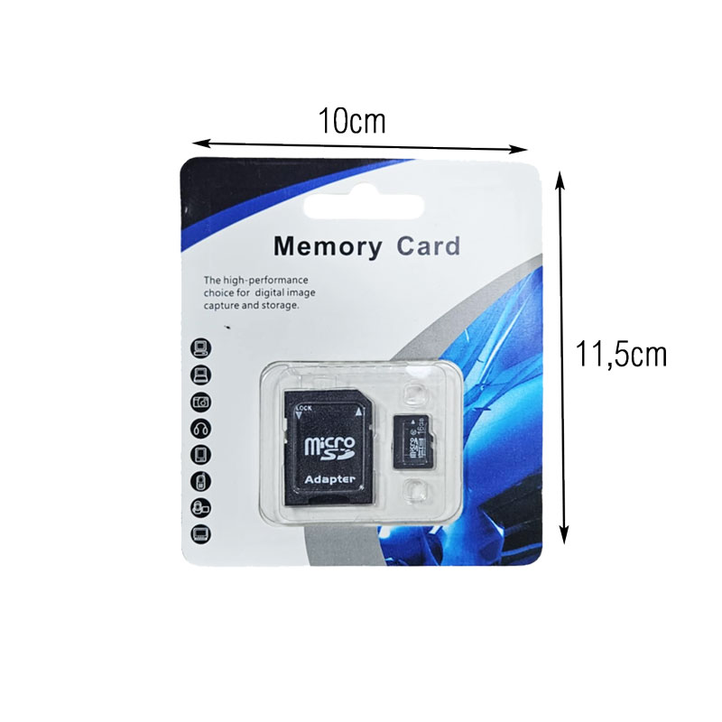 Κάρτα Μνήμης Micro SD 8GB με Αντάπτορα - Micro SD Memory Card with Adapter - Image 2