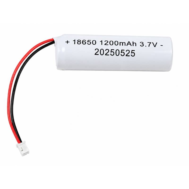 Μπαταρία Λιθίου 18650 3.7V 1200mAh με Καλώδιο & Βύσμα - 18650 3.7V 1200mAh Lithium Battery with Cable & Connector