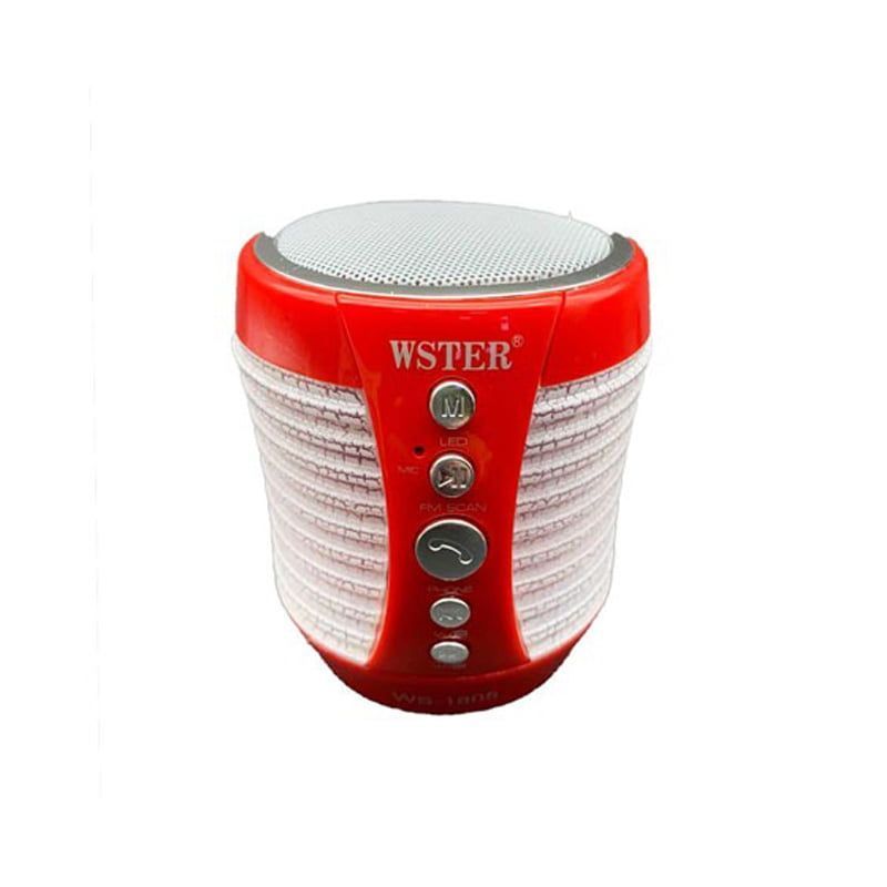 WSTER Φορητό Ηχείο Bluetooth WS-1805 – Mini Wireless speaker - Image 2