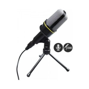 Alternative view of Andowl Μικρόφωνο 3.5mm QY-920 Επιτραπέζιο Φωνής - Microphone condenser