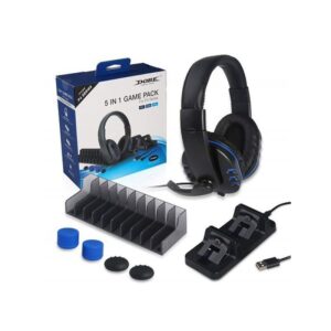 DOBE Σετ 5in1 PS4 με ακουστικά