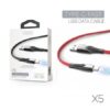 TRANYOO Καλώδιο δεδομένων type-C 5A 1m X5-C - Fast charger cable - sukki.gr