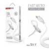Tranyoo Καλώδιο Γρήγορης Φόρτισης 1.5m 5A 18W X4-V Micro - Micro Fast data cable - sukki.gr