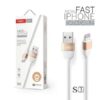 Tranyoo Καλώδιο δεδομένων lighting IOS 5A 1.2m S3-I - Fast charger lighting cable - sukki.gr