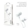 Tranyoo Ενσύρματα ακουστικά T1 HD- Earphones Dynamic stereo Headphone - sukki.gr