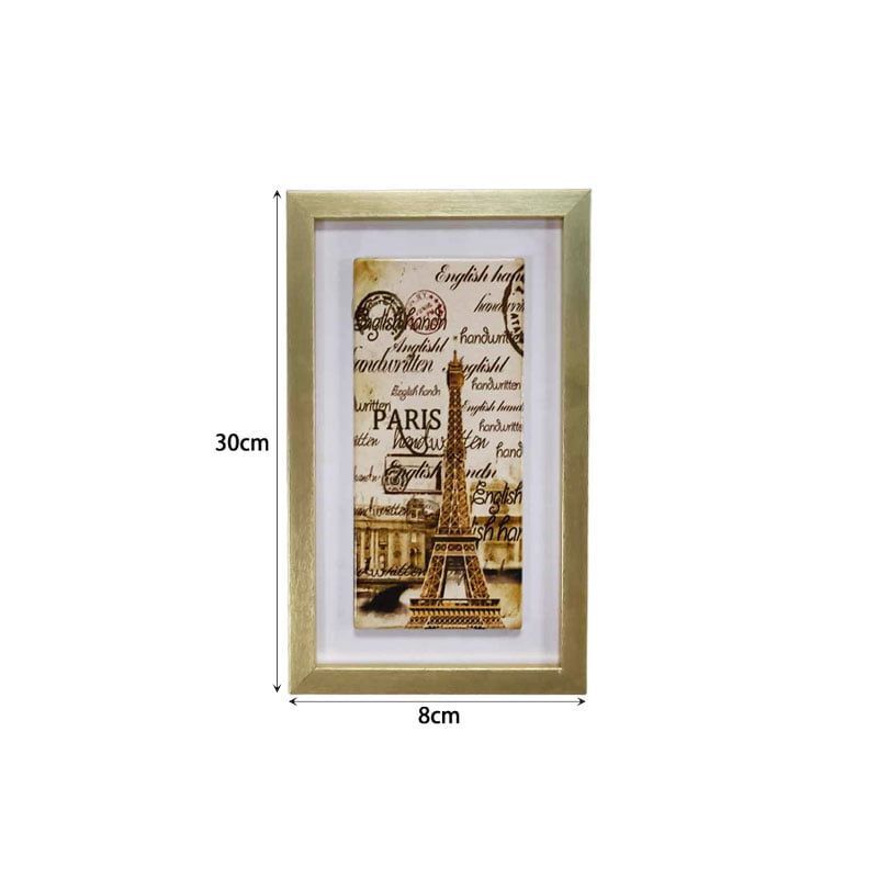 Κάδρο με σχέδιο Παρίσι 30*8cm - Frame - sukki.gr