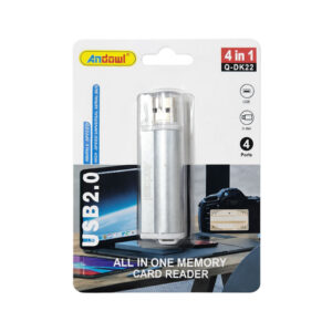 Andowl Αναγνώστης Καρτών Μνήμης USB 2.0 4 σε 1 Q-DK22 - Memory Card Reader - sukki.gr