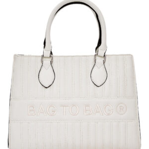 Τσάντα ώμου QR-23911 – Ασπρο BAG TO BAG - sukki.gr