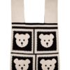 Τσαντάκι χειρός 22418 – Ασπρο/Μαύρο BAG TO BAG - sukki.gr
