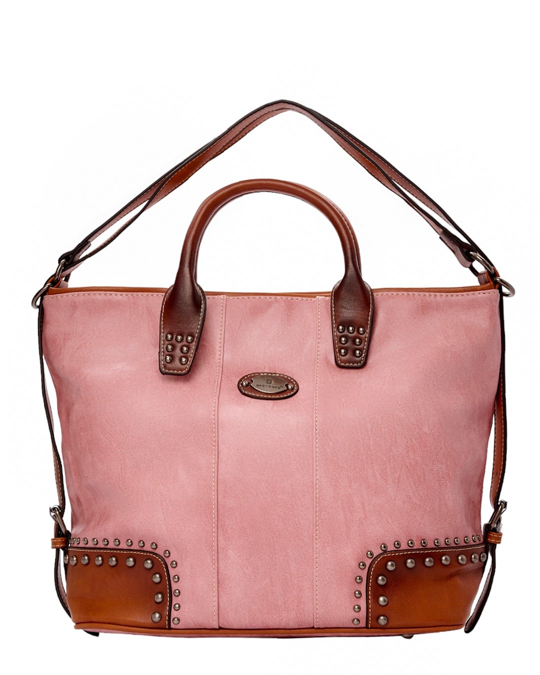 Τσάντα ώμου HM99518 – Ρόζ BAG TO BAG - sukki.gr