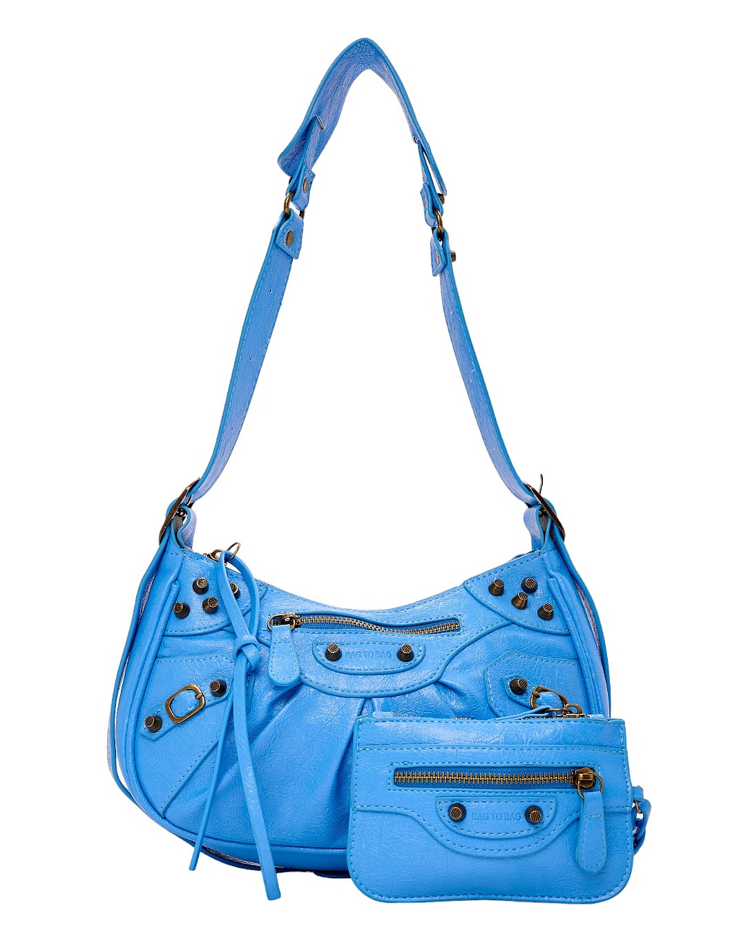 Τσάντα ώμου SW8939 – Μπλέ BAG TO BAG - sukki.gr