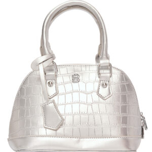 Τσάντα χειρός SW8942 – Ασημί BAG TO BAG - sukki.gr
