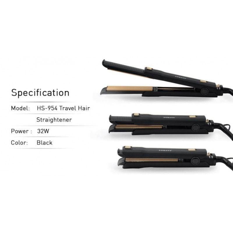 Sokany HS-954 Ισιωτική με κεραμικές πλάκες - Hair straightener - Image 3