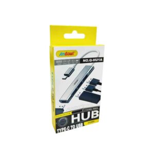 Andowl HUB Type-C σε USB 4 Θύρες - HUB Type-C - sukki.gr