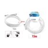 Καλώδιο επέκτασης κεραίας τηλεόρασης 15Μ - TV antenna extension cable - sukki.gr