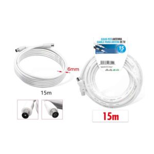 Καλώδιο επέκτασης κεραίας τηλεόρασης 15Μ - TV antenna extension cable - sukki.gr
