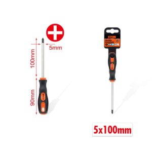 KMT Κατσαβίδι 5x100mm - Screwdriver - sukki.gr
