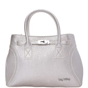 Τσάντα χειρός KX2317 – Ασημί BAG TO BAG - sukki.gr