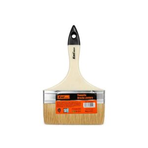 KMT Πινέλο Βαφής 150mm Πλακέ με Πλαστική Λαβή - Flat Paint Brush with Plastic Handle - sukki.gr