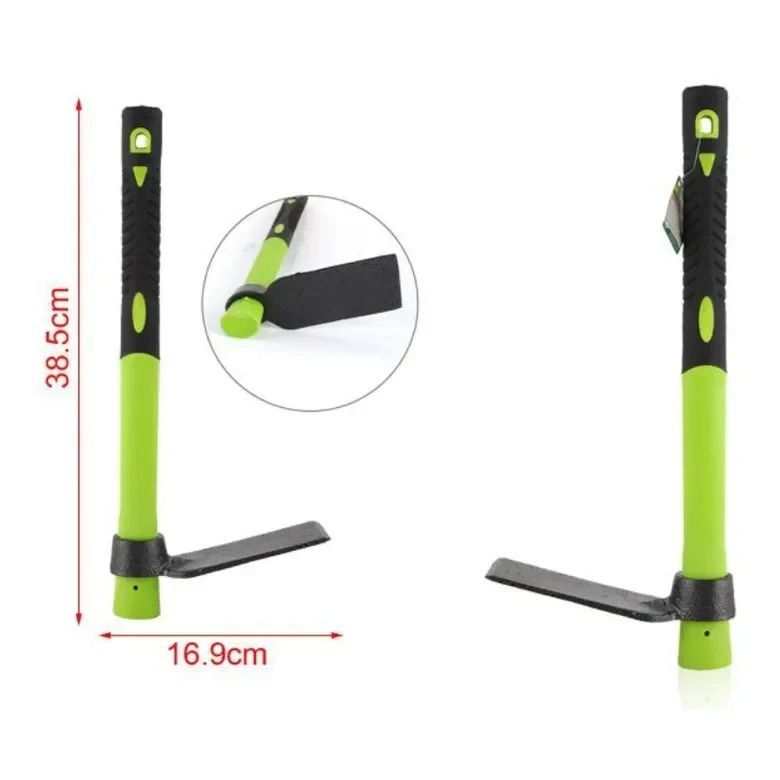 KMT Τσάπα-Αξίνα Κήπου Με Λαστιχένια Λαβή 16.9cm - KMT Tools Garden Hoe-Pickaxe With Rubber Handle - sukki.gr