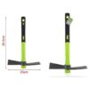 KMT Τσάπα-Αξίνα Κήπου Με Λαστιχένια Λαβή 38.5cm - KMT Tools Garden Hoe-Pickaxe With Rubber Handle - sukki.gr
