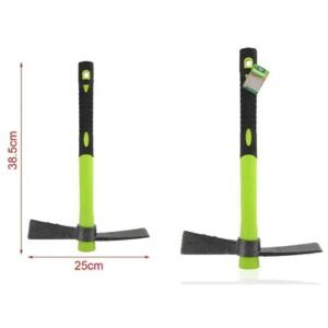 KMT Τσάπα-Αξίνα Κήπου Με Λαστιχένια Λαβή 38.5cm - KMT Tools Garden Hoe-Pickaxe With Rubber Handle - sukki.gr