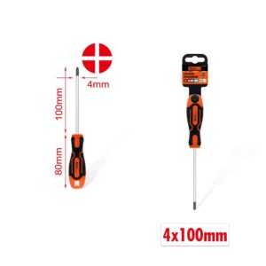 KMT Κατσαβίδι 4x100mm - Screwdriver - sukki.gr