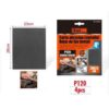 KMT Γυαλόχαρτο Μετάλλου P120 4τμχ 28x23cm - Abrasive paper - sukki.gr