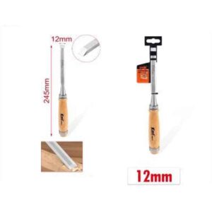KMT Σκαρπέλα Με Ξύλινη Λαβή 12mm- Chisel - sukki.gr