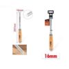 KMT Σκαρπέλα Με Ξύλινη Λαβή 16mm- Chisel - sukki.gr