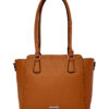 Τσάντα ώμου QR-23912 – Καφέ BAG TO BAG - sukki.gr