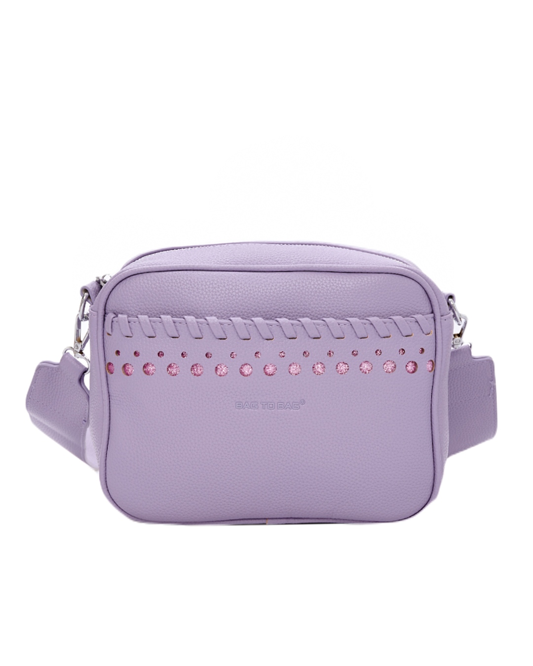 Τσάντάκι χιαστί KX2305 – Μώβ BAG TO BAG - sukki.gr