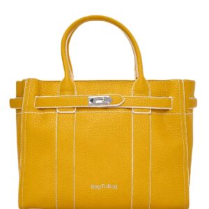 Τσάντα χειρός KX2311 – Κίτρινο BAG TO BAG - sukki.gr