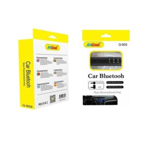 Andowl Ασύρματος δέκτης μουσικής Bluetooth Q-B09 - Wireless Receiver - sukki.gr