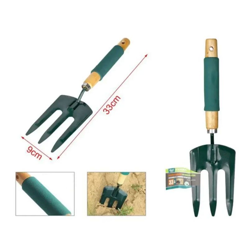 KMT Πιρούνα Κήπου 33cm - Garden Fork KMT Tools - sukki.gr