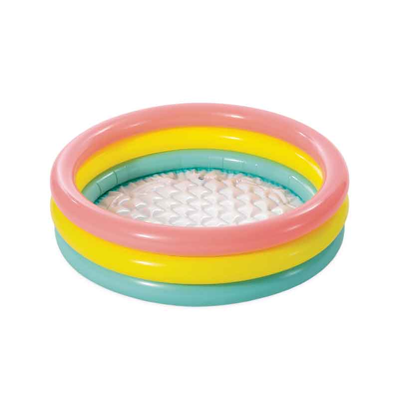 Intex παιδική πισίνα φουσκωτή #58924NP 86cm x 25cm - Wet Set Three-ring pool - Image 3
