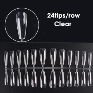 Manicure Protector Tips Διάφανα Nύχια 500τμχ - Nail Tips - sukki.gr