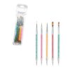 Πινέλα νυχιών 5τμχ - Nail brushes 5pcs - sukki.gr