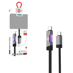 Wisdomup Καλώδιο Φόρτισης Type-C σε Type-C Ταχείας Φόρτισης SJX-45CC - Type-C to Type-C Fast Charging Cable - sukki.gr