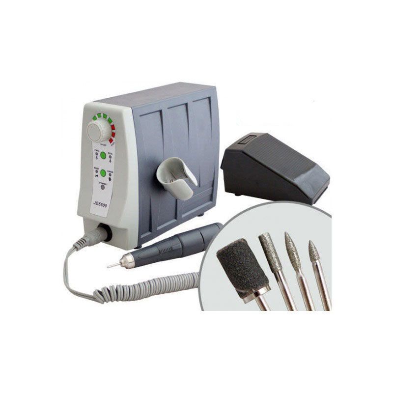 JSDA Επαγγελματικός Τροχός Νυχιών 85W JD5500 35000rpm με Πεντάλ - Nail drill - Image 6