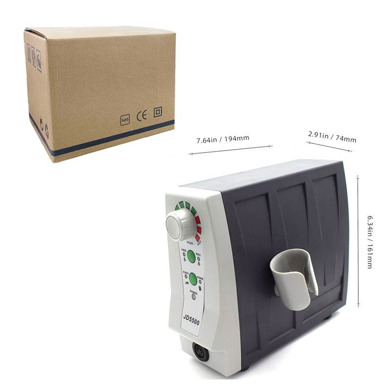 JSDA Επαγγελματικός Τροχός Νυχιών 85W JD5500 35000rpm με Πεντάλ - Nail drill - Image 3