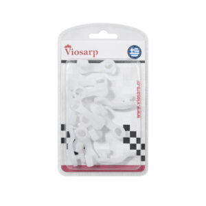 Γαντζάκια Κουρτίνας Πλαστικά 12τμχ – Plastic Curtain Hooks - sukki.gr