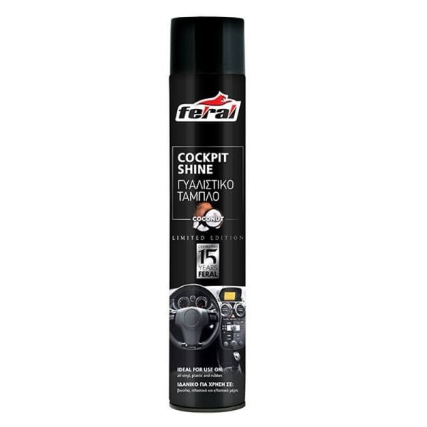 Feral Γυαλιστικό Ταμπλό Coconut 750ml - Cockpit Shine - sukki.gr