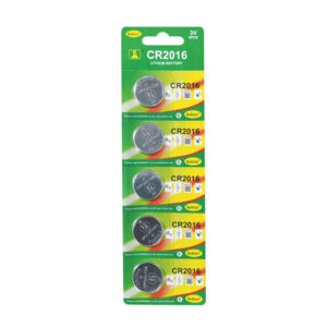 Μπαταρίες Λιθίου CR2016 3V Σετ 5 Τεμαχίων - CR2016 3V Lithium Batteries 5 Pack - sukki.gr
