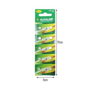 Alternative view of Σετ Αλκαλικών Μπαταριών LR626 1.5V 10τμχ - Alkaline Battery Set