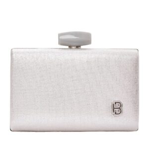 Τσάντα φάκελος clutch -JH-21982 – Ασημί BAG TO BAG - sukki.gr